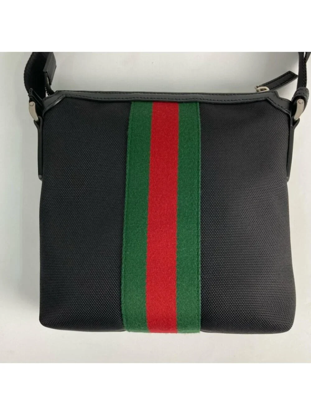 Gucci Sherry Line Shoulder Bag Black